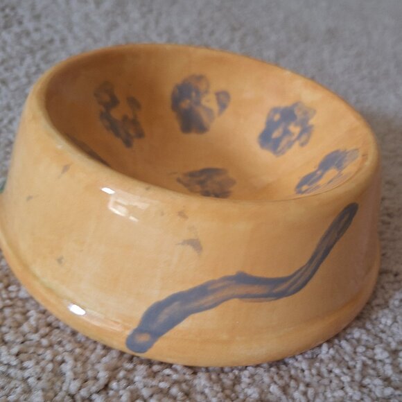 One of a kind custom made Kitty bowl complete with a name I cannot change. - Picture 2 of 3